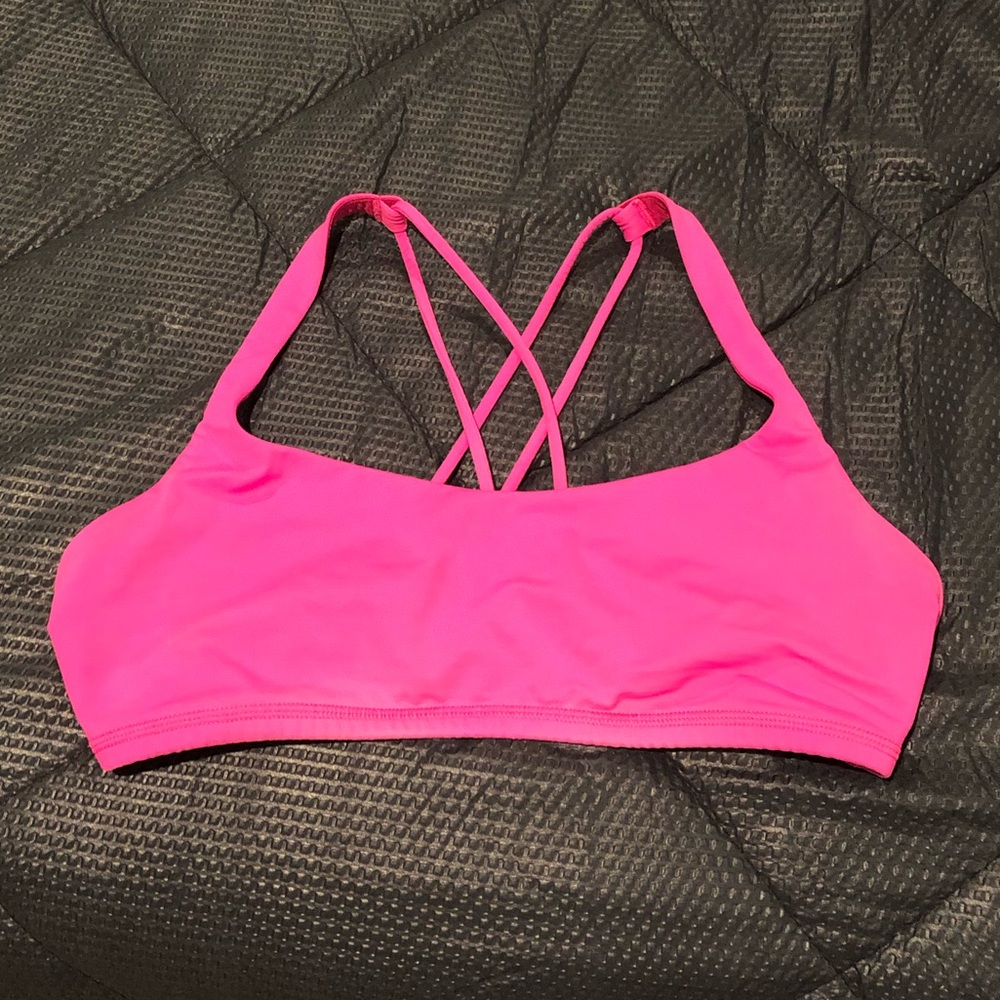 Lululemon Free To Be Pink Sports Bra